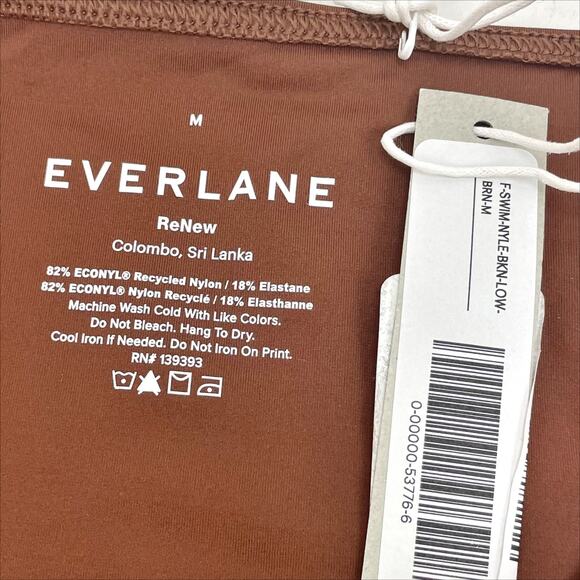 Everlane Womens The Bikini Bottom Medium Swimwear Brown NWT - Picture 7 of 8